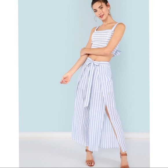 New Two Piece Pants Set - Picture 2 of 4